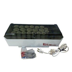 Vintage Deluxe Express Hairsetter Rollers & Clips Hair Styling Tool Pageant